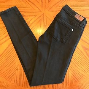 Bullhead Solana Extreme Skinny Black Jeans EUC